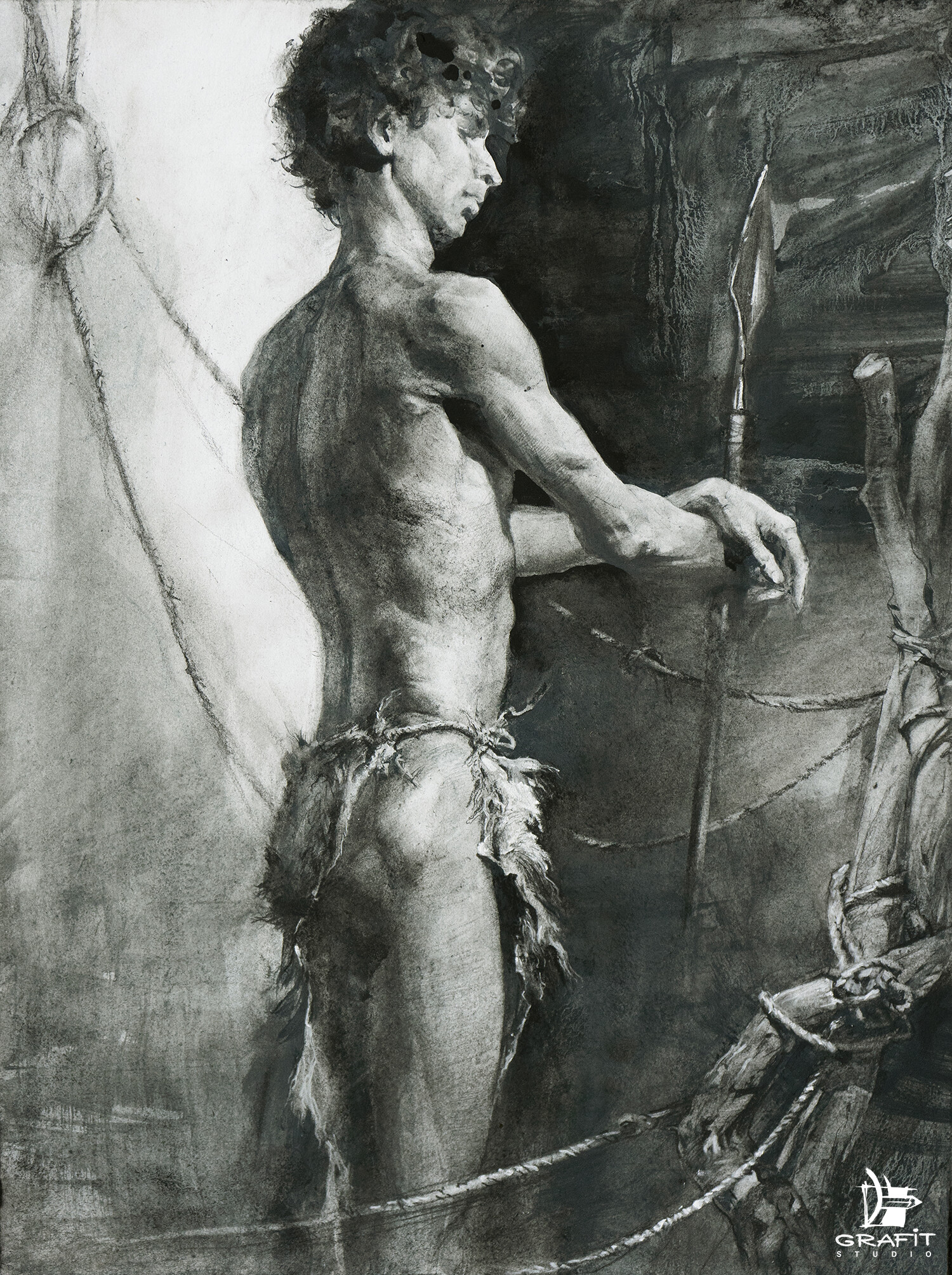 Работа художника