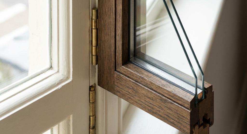 Koblet ramme detalje